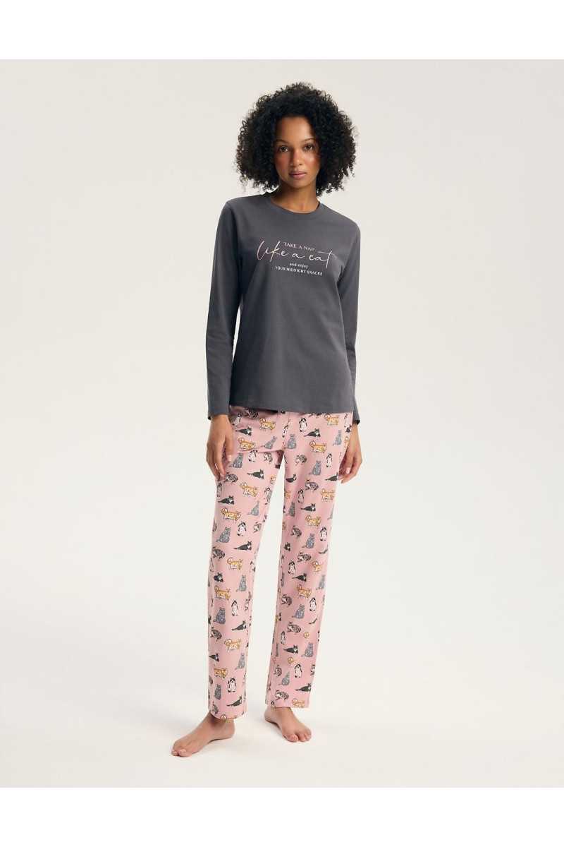 Piżama Henderson Ladies 45419 Ginni Dł/R S-3Xl