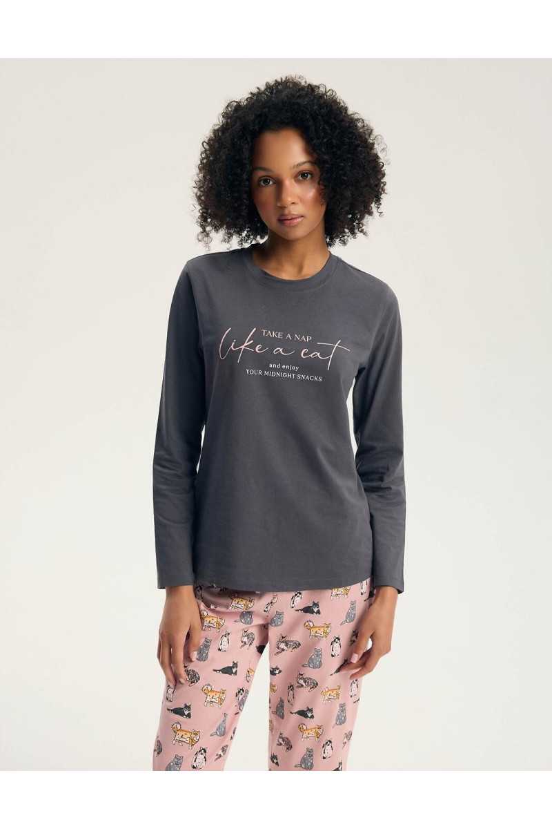 Piżama Henderson Ladies 45419 Ginni Dł/R S-3Xl