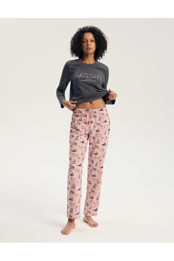 Piżama Henderson Ladies 45419 Ginni Dł/R S-3Xl