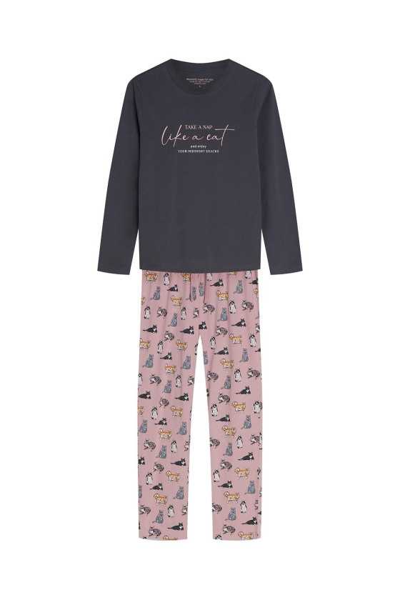 Piżama Henderson Ladies 45419 Ginni Dł/R S-3Xl