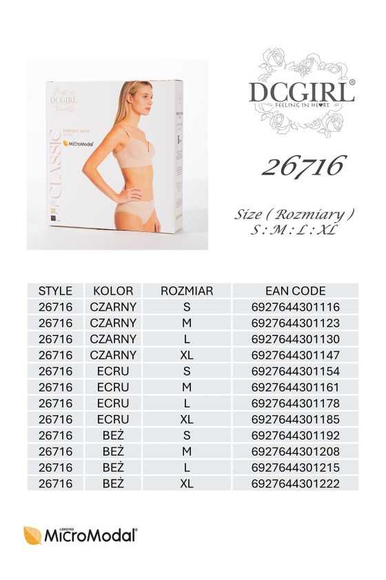 Figi Dc Girl 26716 A2 Pudełko S-Xl