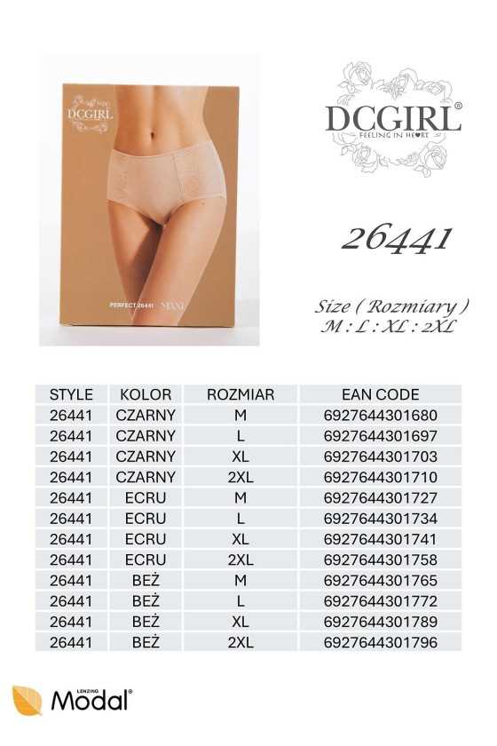 Figi Dc Girl 26441 Pudełko M-2Xl