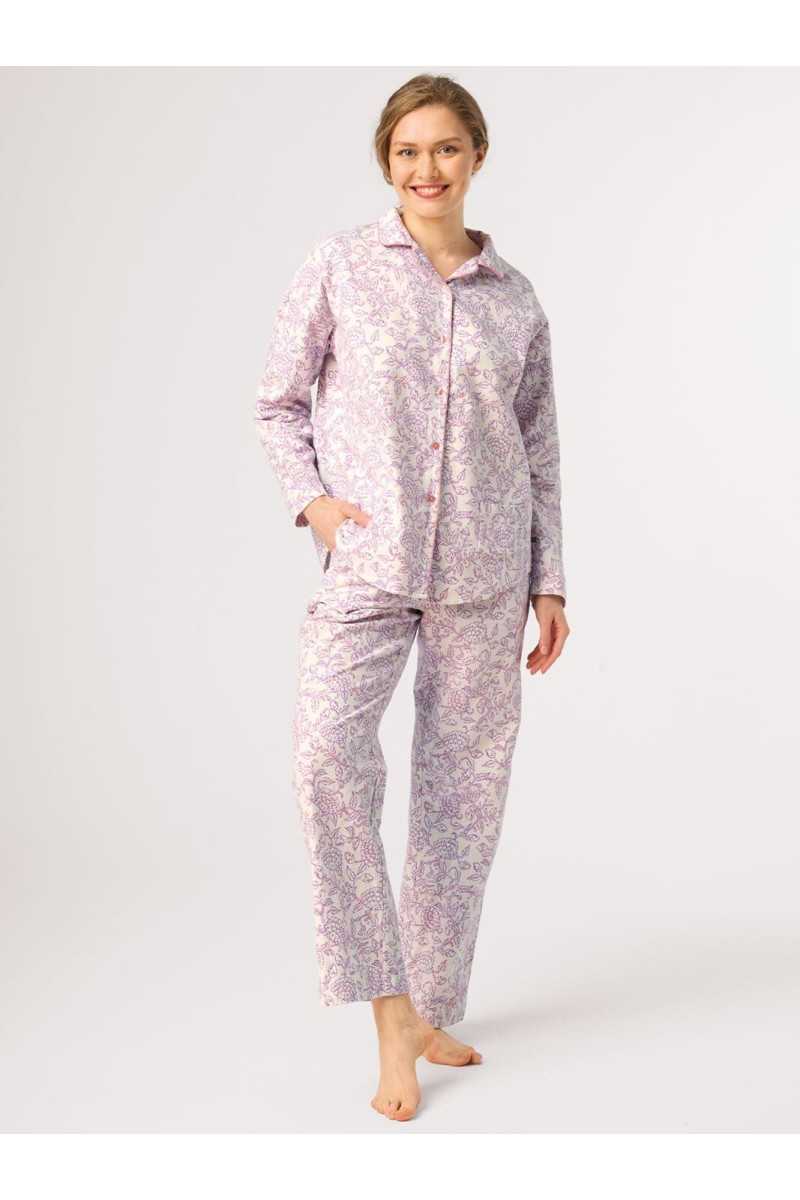 Piżama Key Lns 406 B26 Dł/R S-Xl Rozpinana Piżama Key Lns 406 B26 Dł/R S-Xl Rozpinana