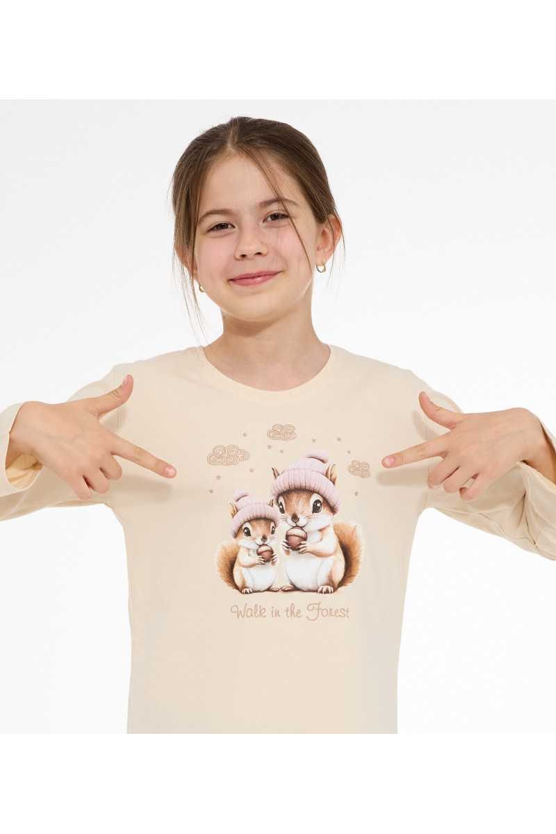 Koszula Cornette Young Girl 258/207 Snack 2 Dł/R 134-164