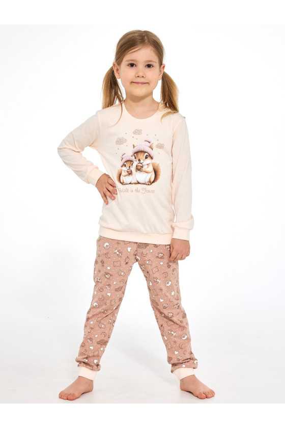 Piżama Cornette Kids Girl 594/200 Snack Dł/R 86-128