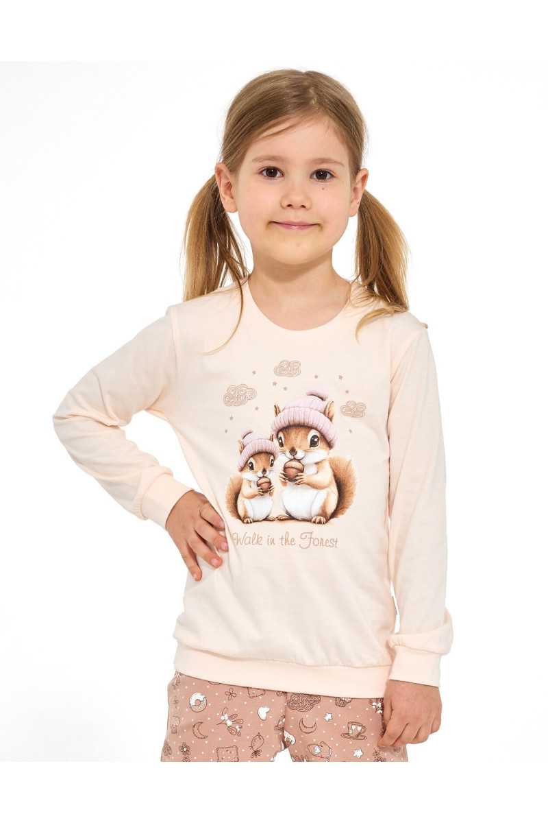 Piżama Cornette Kids Girl 594/200 Snack Dł/R 86-128