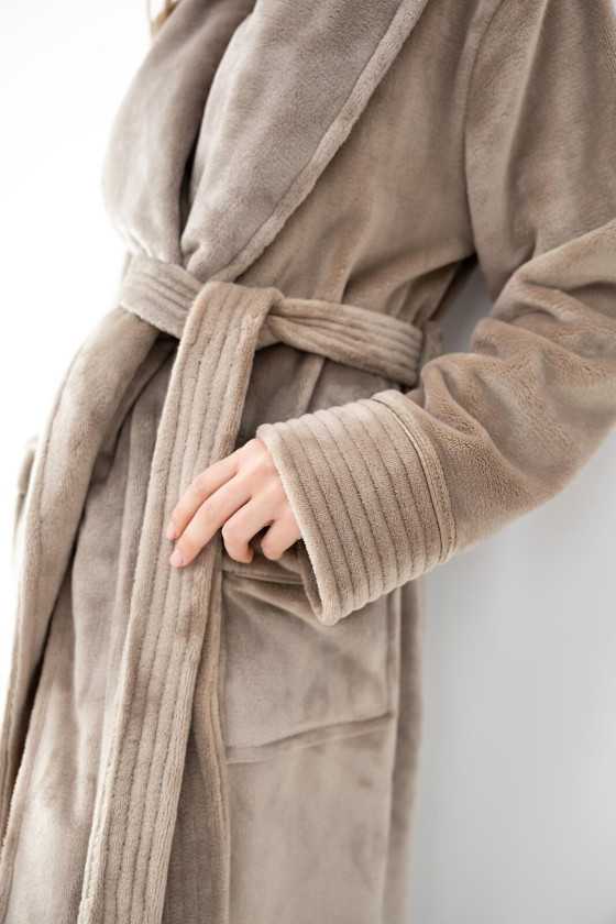 Szlafrok Sensis Marron S-2Xl