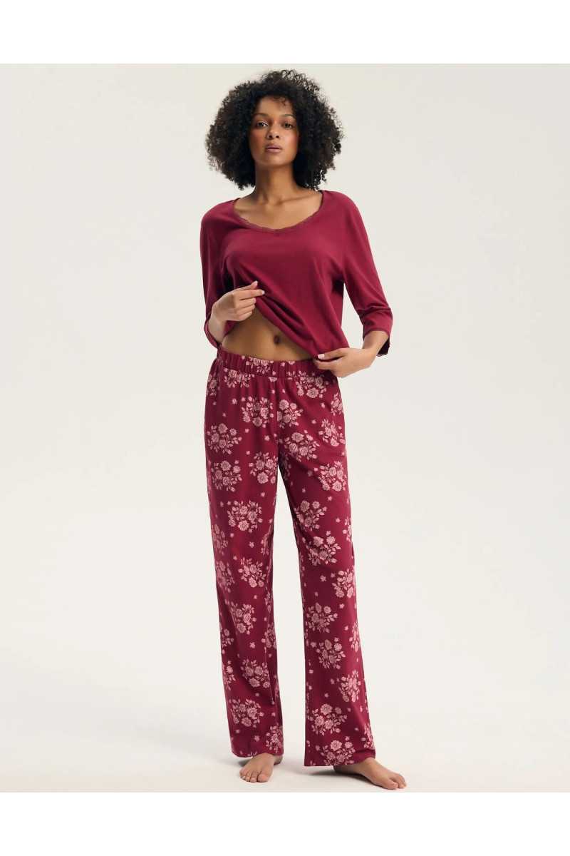 Piżama Henderson 45423 Greta Dł/R S-3Xl