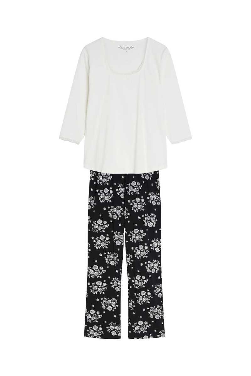 Piżama Henderson 45423 Greta Dł/R S-3Xl
