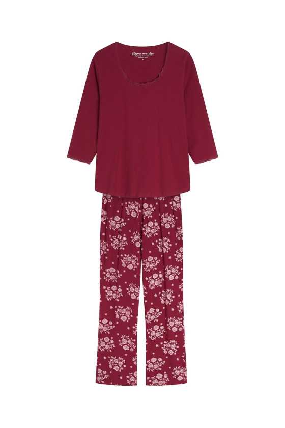 Piżama Henderson 45423 Greta Dł/R S-3Xl