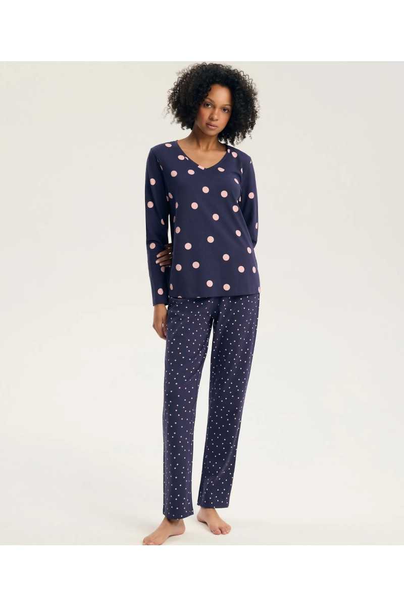 Piżama Henderson Ladies 45425 Gitte Dł/R S-2Xl