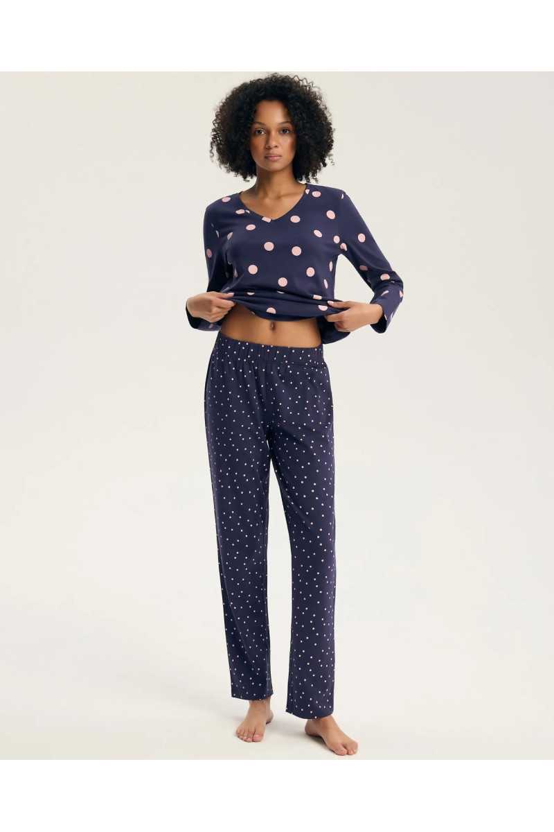 Piżama Henderson Ladies 45425 Gitte Dł/R S-2Xl