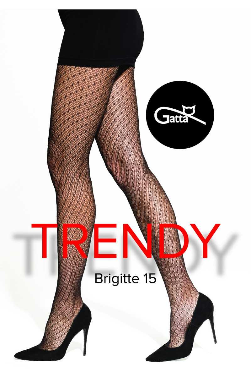 Rajstopy Gatta Trendy Brigitte Kabaretka Wz.15 1-4
