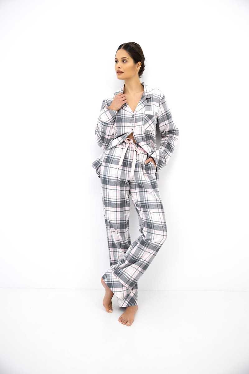 Piżama Sensis Ashlyn Dł/R Xs-2Xl Rozpinana