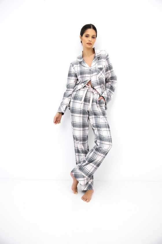 Piżama Sensis Ashlyn Dł/R Xs-2Xl Rozpinana