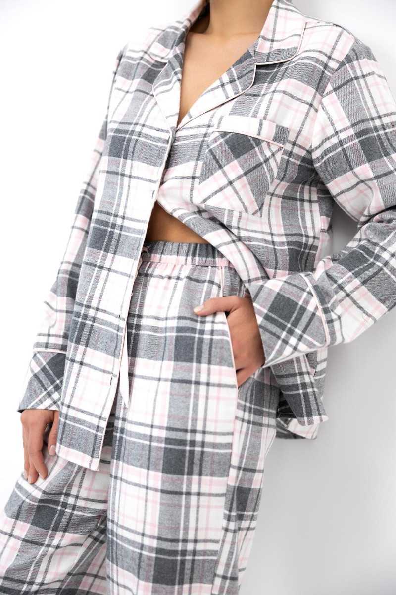 Piżama Sensis Ashlyn Dł/R Xs-2Xl Rozpinana