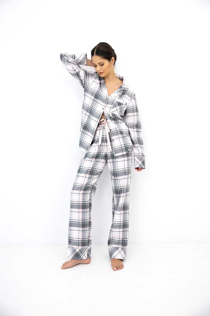 Piżama Sensis Ashlyn Dł/R Xs-2Xl Rozpinana