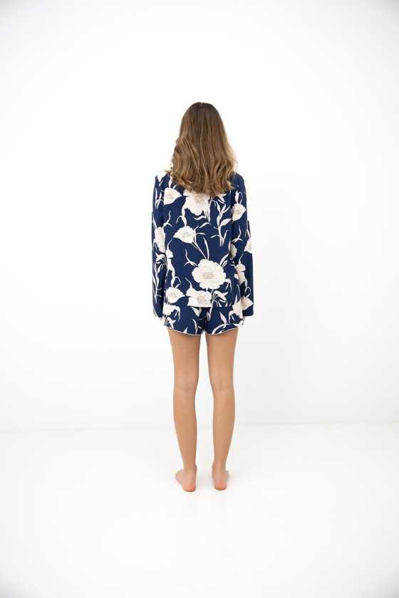 Piżama Sensis Linnea Dł/R Xs-2Xl Rozpinana