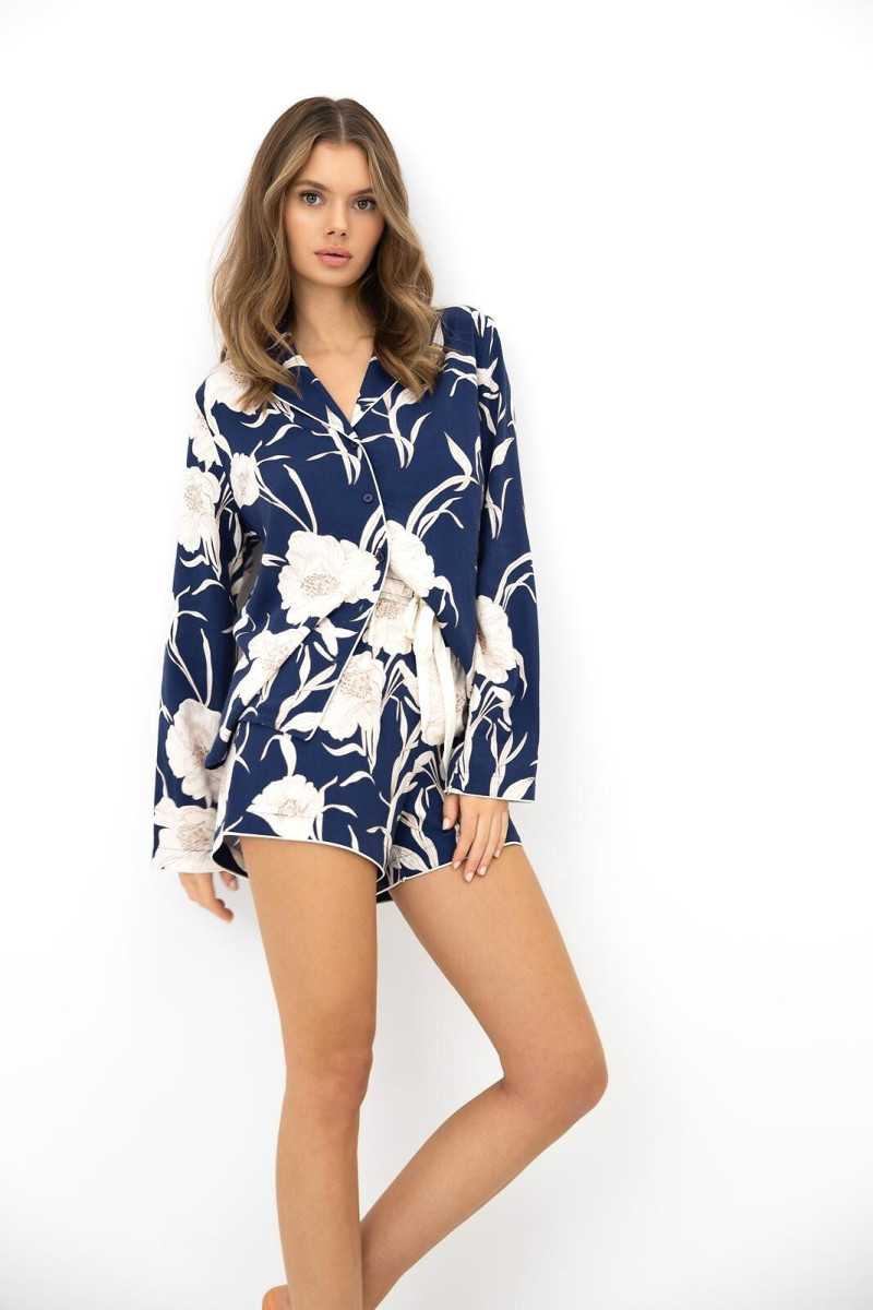 Piżama Sensis Linnea Dł/R Xs-2Xl Rozpinana