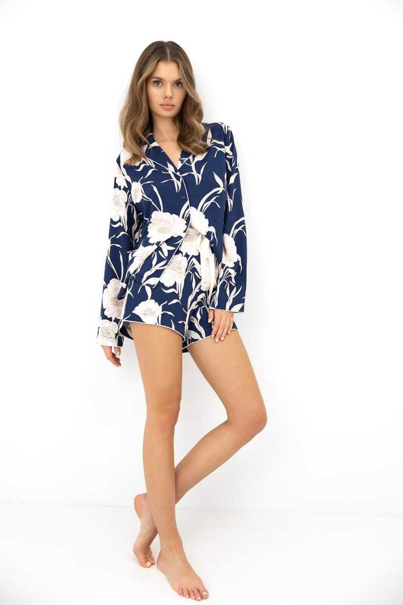 Piżama Sensis Linnea Dł/R Xs-2Xl Rozpinana