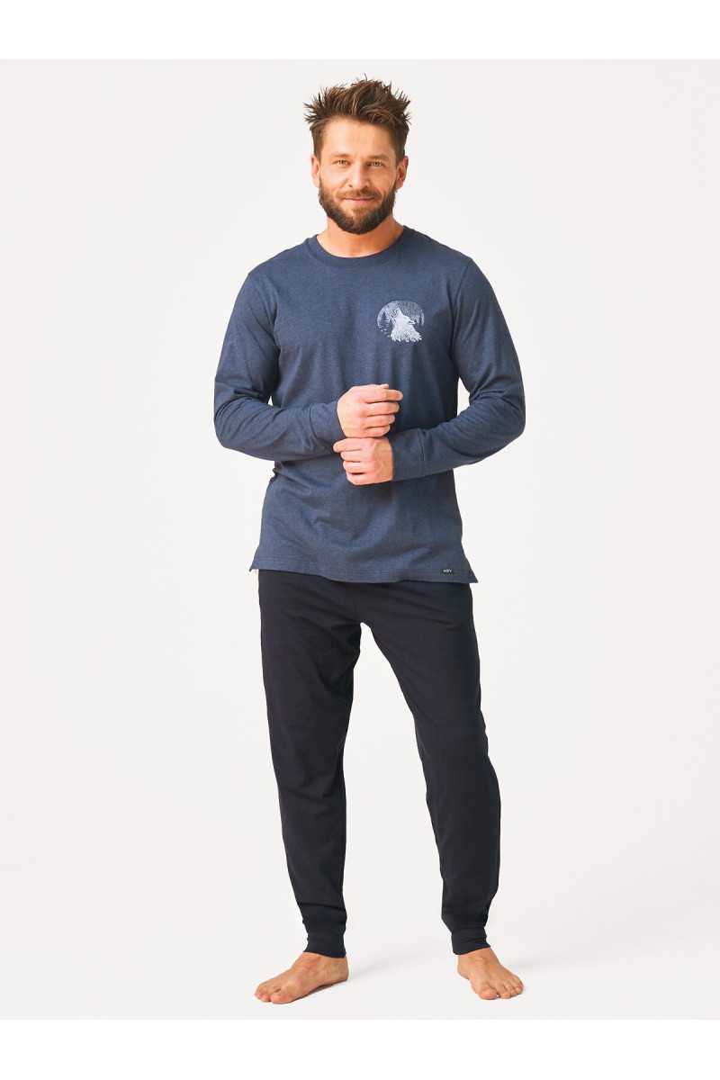 Piżama Key Mns 614 Dł/R M-2Xl Piżama Key Mns 614 Dł/R M-2Xl