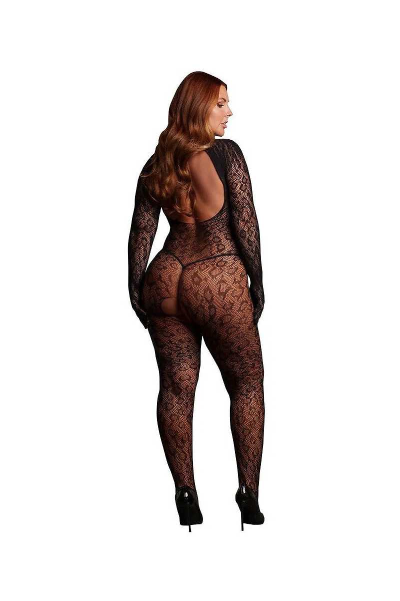 Bodystocking Shots Le Desir Des096 Roxy Leopard