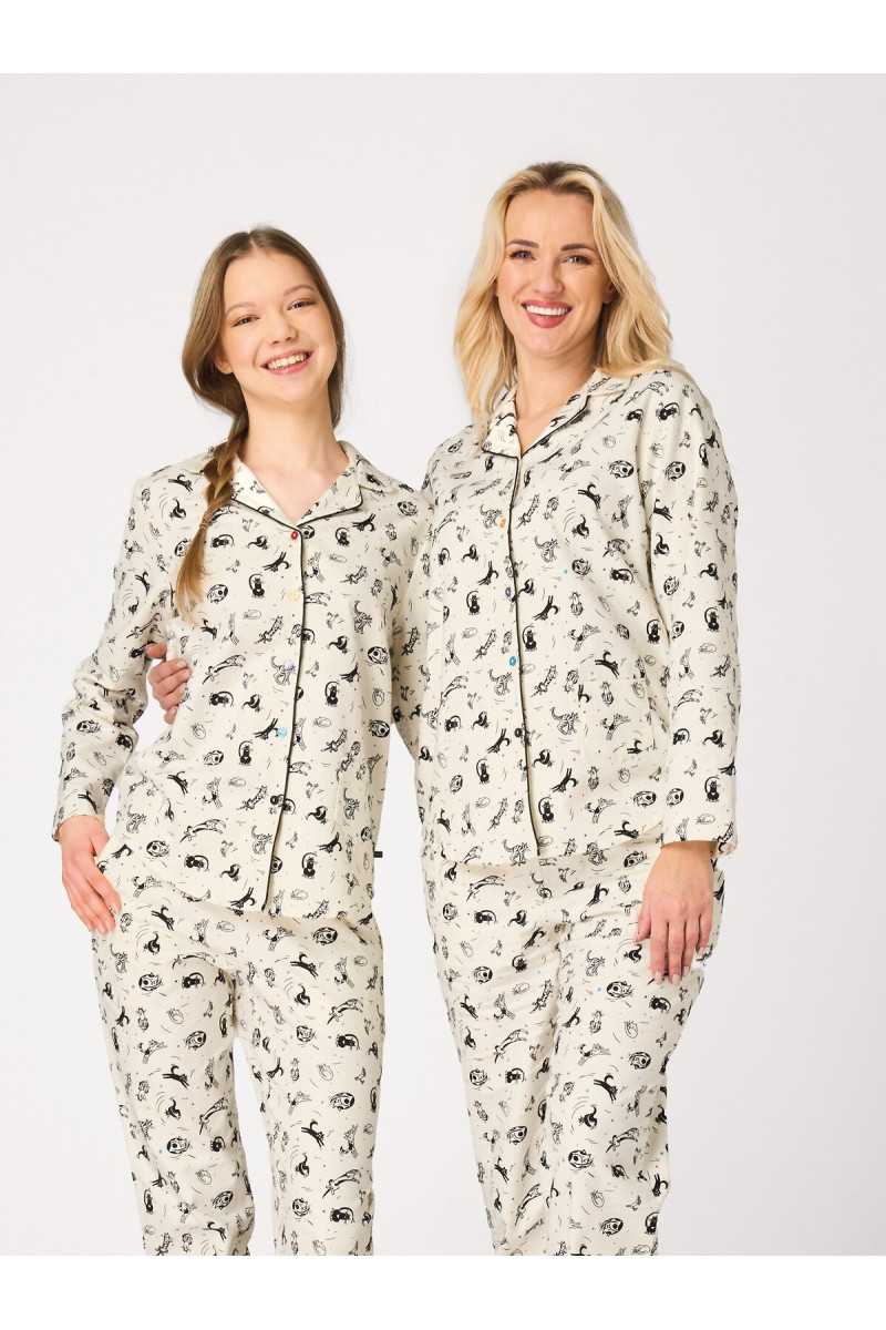 Piżama Key Lns 921 B26 Dł/R Xs-Xl Rozpinana