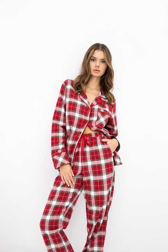 Piżama Sensis Yulie Dł/R Xs-2Xl Rozpinana