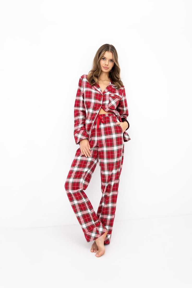 Piżama Sensis Yulie Dł/R Xs-2Xl Rozpinana