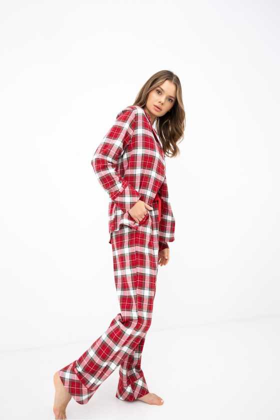 Piżama Sensis Yulie Dł/R Xs-2Xl Rozpinana