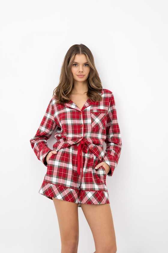 Piżama Sensis Clariel Dł/R Xs-2Xl Rozpinana