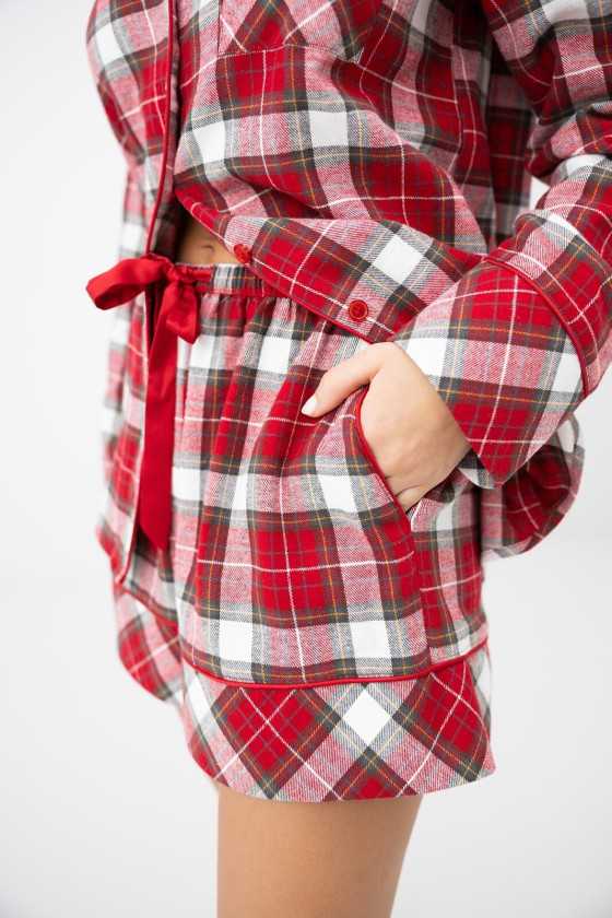 Piżama Sensis Clariel Dł/R Xs-2Xl Rozpinana