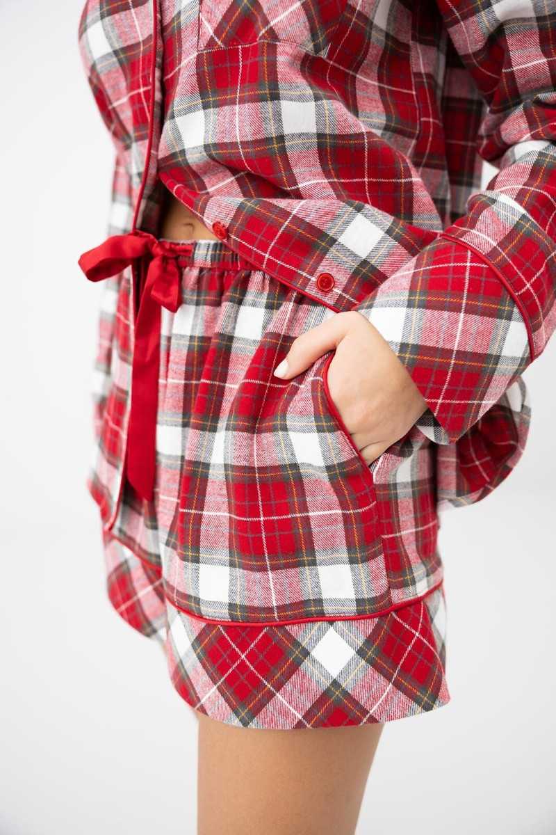 Piżama Sensis Clariel Dł/R Xs-2Xl Rozpinana