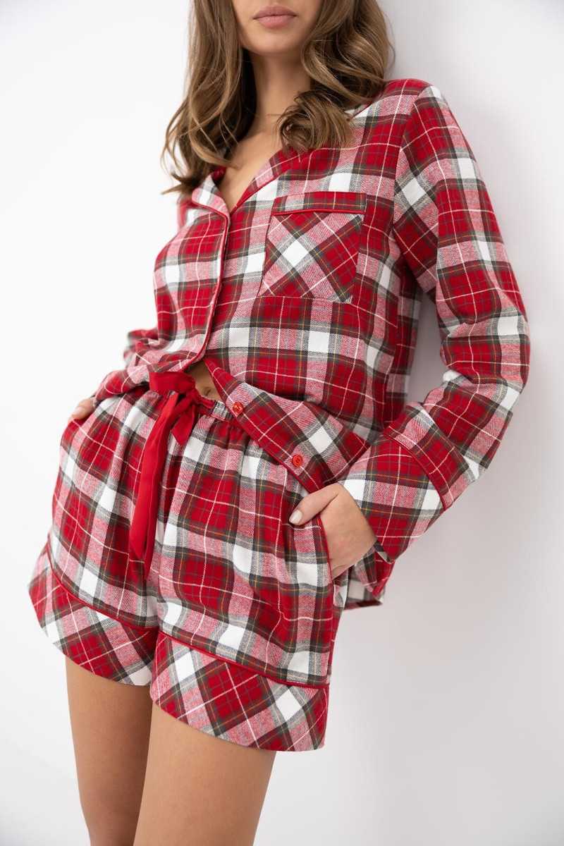 Piżama Sensis Clariel Dł/R Xs-2Xl Rozpinana