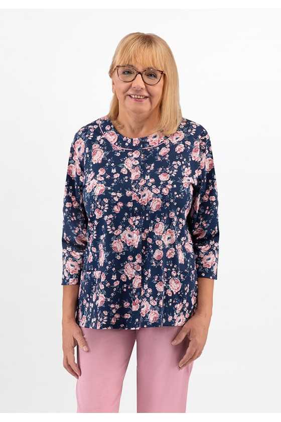 Piżama Martel Maria Ii 201 3/4 M-2Xl Damska Rozpinana