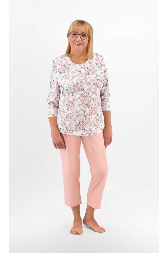 Piżama Martel Maria Ii 201 3/4 M-2Xl Damska Rozpinana