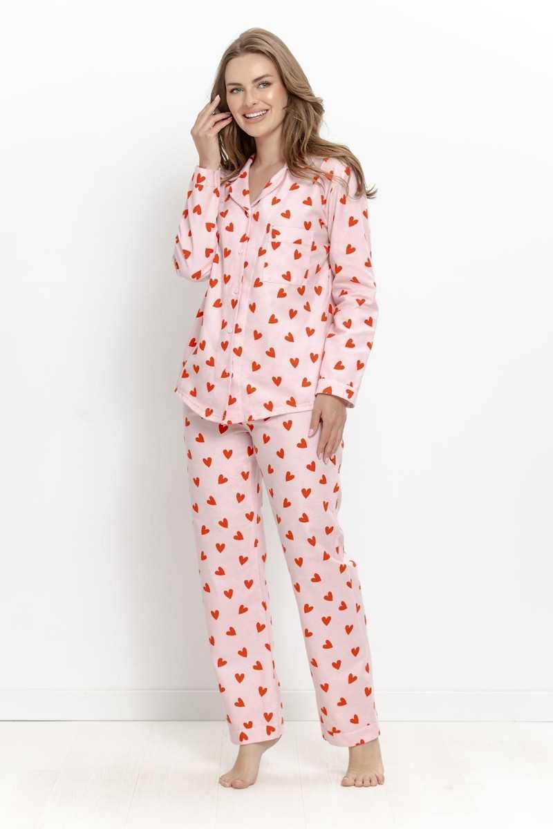 Piżama Taro 3628 Sorella Dł/R S-Xl Rozpinana