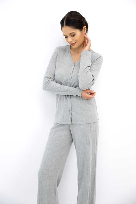 Piżama Sensis Alira Dł/R Xs-2Xl Rozpinana Piżama Sensis Alira Dł/R Xs-2Xl Rozpinana