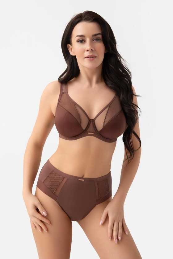 Biustonosz Soft Gorsenia K441/1 Luisse Czekoladowy