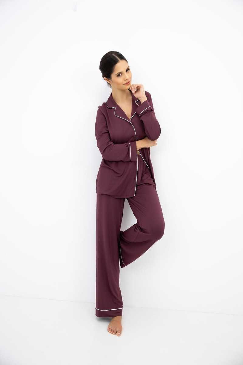 Piżama Sensis Samira Dł/R Xs-2Xl Rozpinana