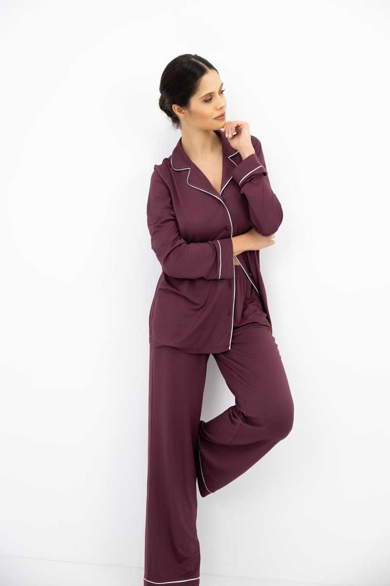 Piżama Sensis Samira Dł/R Xs-2Xl Rozpinana