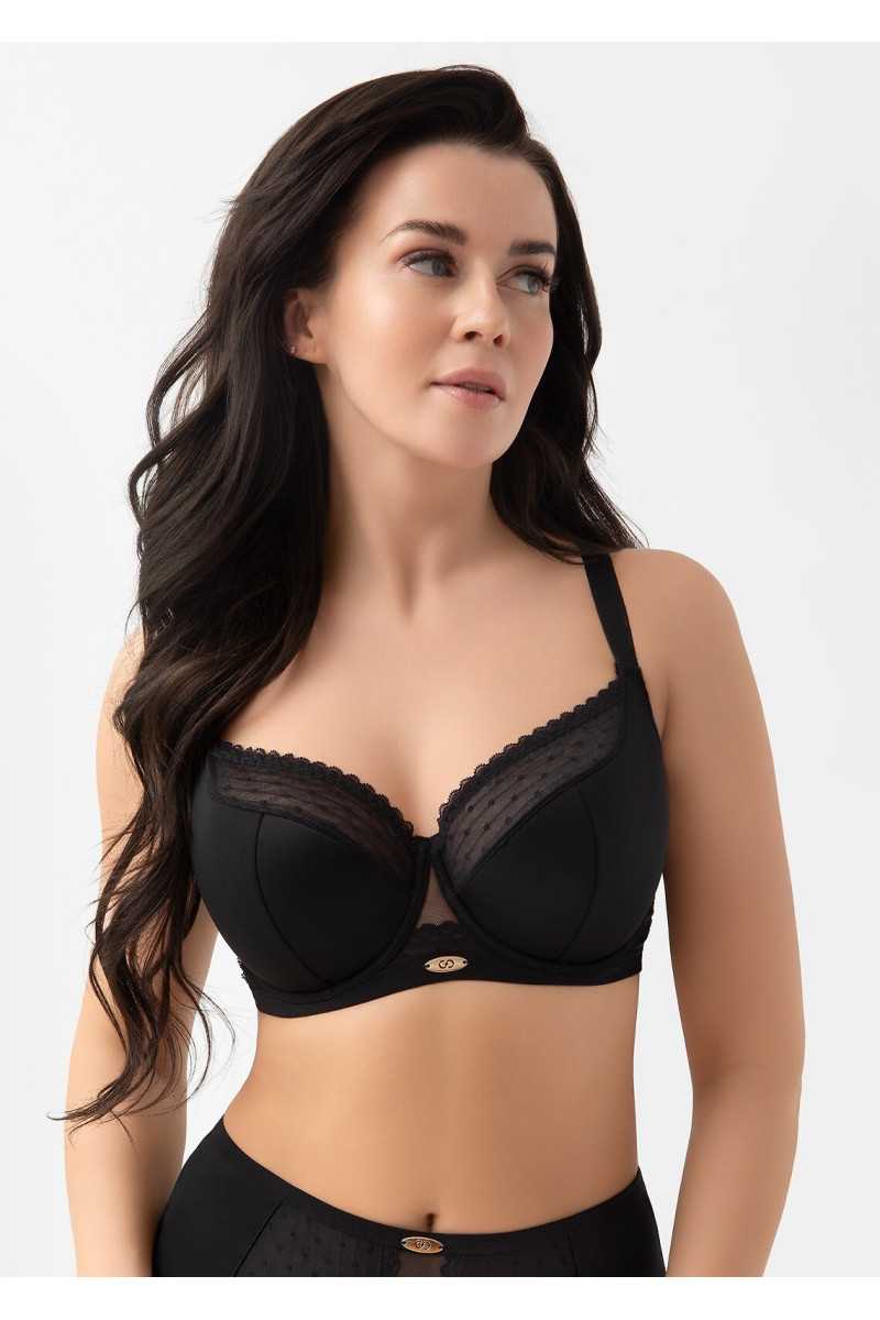 Biustonosz Semi Soft Gorsenia G021 Dotti Czarny