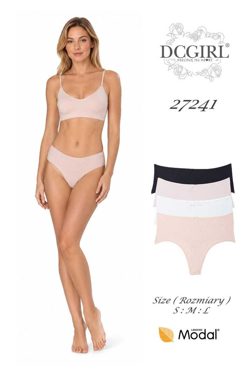 Stringi Dc Girl 27241 A12 Classic Bawełna S-L