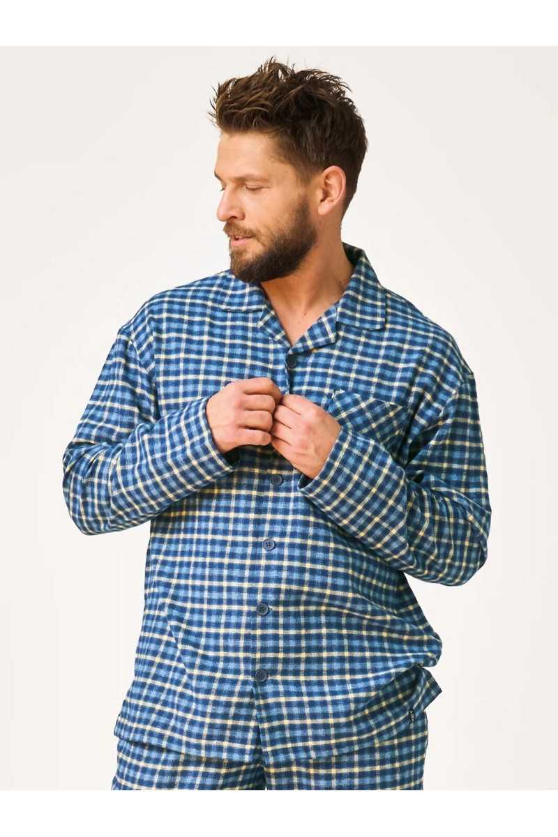 Piżama Key Mns 404 B26 Dł/R M-2Xl Rozpinana