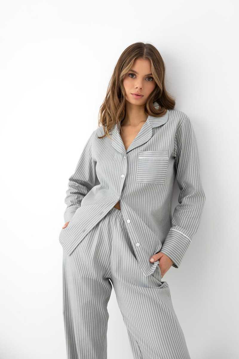 Piżama Sensis Imani Dł/R Xs-2Xl Rozpinana