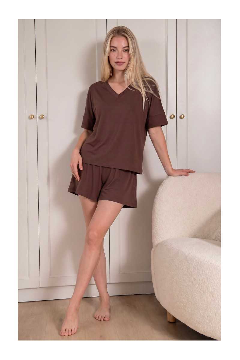 Piżama Luna 1313 Kr/R S-2Xl