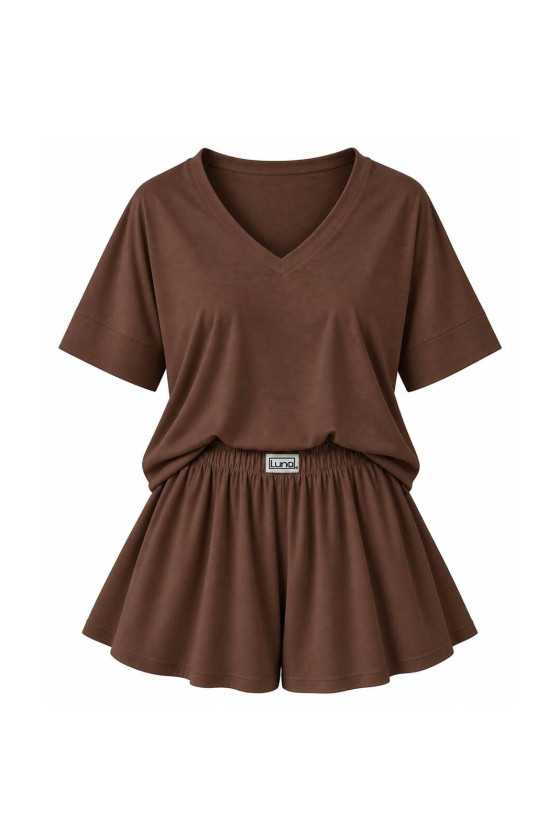 Piżama Luna 1313 Kr/R S-2Xl