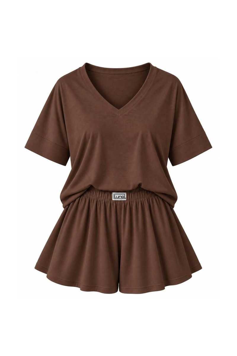 Piżama Luna 1313 Kr/R S-2Xl