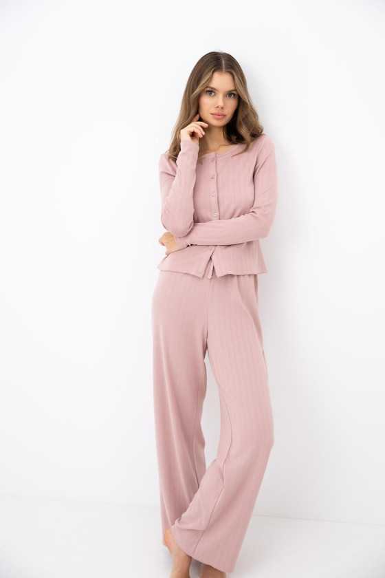 Piżama Sensis Asha Dł/R Xs-Xl Rozpinana