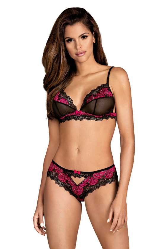 Komplet Obsessive Tulia Set Xs-Xl Komplet Obsessive Tulia Set Xs-Xl
